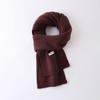 Cachecol de Lã Ins Feminino Outono e Inverno Versátil Novo Estilo Coreano Quente Tricotado Externo Curto Estudante Cachecol Vermelho