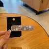 Nuevo Clip para el Cabello Bb Coreano Dongdaemun de Lujo Ligero Full Diamante, Exquisito y Dulce Pinza para el Flequillo de Niña Accesorio para el Cabello