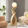 Lámpara Ornamental de Arte Abstracto Grande de Pie, Lujo Ligero de Gama Alta Decoración para Sala de Estar Junto al Mueble de TV, Regalo de Inauguración