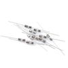 Tubo fusible de vidrio con plomo 3. Fusible de fusión rápida/fusión lenta de doble tapa de 6 x 10 mm f/0,2 A/250 V
