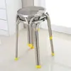 Cadeira de Aço Inoxidável Altura Cadeira de Jantar Metal Reforçado Banco Redondo Cadeira de Escritório Casa Cozinha Mesa e Cadeiras de Jantar Banco Externo