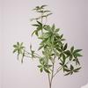 Planta verde de simulación de alta calidad hoja rica Ma madera borracha rojo de internet estilo ins decoración para casa de huéspedes proyecto fotografía floral hojas falsas