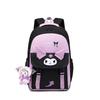 Mochila de exportación transfronteriza para mujer, de gran capacidad, con dibujos animados, mochila escolar Kulomi Sanrio, para estudiantes de secundaria y preparatoria.