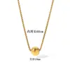 [Colar + Pulseira + Brincos] Design de Nicho Personalizado Europeu e Americano Transfronteiriço Estilo Frio Conjunto de Joias de Aço Titânio Atacado