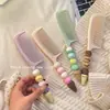Lindo peine de helado para uso doméstico, adecuado para estudiantes y niños, peine alisador de cabello, peine para peinar el cabello, regalo, peine alisador portátil y seguro