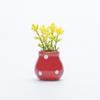 Mini Vaso Cerâmico Magnético Decorativo Criativo Transfronteiriço 3D Realista Pequeno Vaso de Flores Fofo Ímã Decorativo de Geladeira