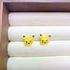 Accesorios para uñas de serie de anime estilo caricatura japonesa, Perro Pudín, Winnie the Pooh, decoraciones de horquilla de resina de personajes de dibujos animados