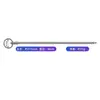Producto Estándar Meituan Reproductor LiPu Serie SM 2 Candado de Castidad Plano de Metal con Catéter Urinario Juguetes Sexuales para Adultos
