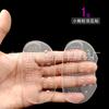 Nuevas Pegatinas Antideslizantes de Talón con Partículas, Silicona Transparente Anticaídas para Zapatos de Tacón Alto, Anti-Desgaste, Almohadillas de Talón Amortiguadoras, Pegatinas para Zapatos
