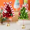 Regalo de Navidad Colgante para Coche Colgante Cifrado Palo Giratorio Paquete de Materiales Hechos a Mano DIY Decoración de Joyería Creativa Casera