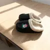 Nuevos Zapatos de Algodón con Patrón Lindo de Peluche para Pareja, Media Cubierta, para Uso en Casa y al Aire Libre, Zapatos de Invierno Impermeables, Envío Transfronterizo