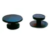 Base de Suela de Zapato Perforada en Forma de I Transparente Negra Hebilla de Zapato de Resina de Caucho Suave de PVC Flor de Zapato Hebilla de Zapato de Jardín