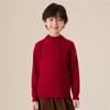 25 Nuevas Prendas de Punto de Cachemira para Niños de 7g para Otoño e Invierno, Cuello Alto Medio, Engrosada, Cálida, Camiseta Interior de Punto para Hombre y Mujer