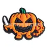 Zapato de halloween agujero de zapato zapatos con agujeros zapatos diy accesorios para zapatos PVC de terror hebilla de zapato de goma suave zapatos con agujero flor de zapato hebilla de zapato de halloween