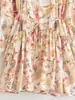 Vestido de Praia Boho com Estampa de Viscose 8936