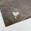 Temperamento Diamante Amor Trébol de Cuatro Hojas Aleación Accesorios Pendientes Largos Accesorios para el Cabello Funda para Teléfono Móvil Flor para Zapatos Material Hecho a Mano DIY
