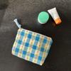 Monedero pequeño de mano con cordón, monedero para tarjetas bancarias, pintalabios, bolso para chicas, llavero, auriculares, funda con cojín de aire para tarjetas