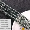 Venda Direta de Fábrica de Contas Redondas Fio de Cristal Verde, Acessórios para Joias DIY, Pulseiras de Contas Artesanais, Colares, Contas Soltas Semi-Acabadas Atacado