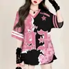 Producto de Venta Caliente Transfronterizo de Verano 2026 en Aliexpress y Ozone: Estampado Digital Animal City Cuello Redondo Manga Corta