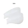 Almohadilla Parlante Plantilla Interior Invisible Almohadilla Media para Mujer Cubierta Biónica Transparente para Pie Almohadilla de Silicona para Talón Plantilla Interna Antideslizante para Aumentar la Altura
