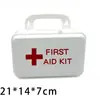 Caja de Primeros Auxilios Portátil de Exportación Transfronteriza Comercio Exterior Caja de Primeros Auxilios de Plástico Familiar para Exteriores Caja de Almacenamiento de Emergencia Portátil Montaje en Pared