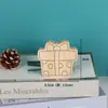 Enfeites de Artesanato de Madeira em Branco Ornaments de Natal Fofos de Madeira para Graffiti DIY Infantil Lascas de Madeira para Graffiti Transfronteiriço