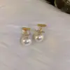 Nuevos Pendientes Retro de Circonita y Perla 2024 Diseño de Nicho Lujo Ligero Simples de Gama Alta Elegantes Pendientes de Moda para Mujer
