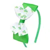 Accesorios Europeos y Americanos para el Cabello de Niños Transfronterizos, Diademas de Moño, Trébol, Trébol de la Suerte, Carnaval, San. Sombreros del Día de San Patricio