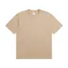 Camisetas Personalizadas para Uniformes de Clase 230g Algodón Puro Cuello Redondo Camisetas Estampadas Ropa de Trabajo Procesamiento Logo Estampado Camisetas Publicitarias Manga Corta