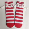 Calcetines de mano transfronterizos personalizados calcetines lindos de color monocromático a juego calcetines de media pantorrilla calcetines para las Cuatro Estaciones algodón Navidad novias calcetines de moda