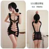 Noite Longa Lingerie Romântica Body Sexy Vazado Meia de Rede Abertura na Virilha para Não Tirar Transparente Role-playing Tentação 5213