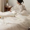 100% algodón, fibra de soja Clase A, edredón de invierno para bebé, núcleo de edredón para primavera y otoño, edredón grueso para dos personas para todas las estaciones