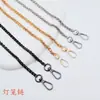 Acessórios de ferragens para bolsas de alta qualidade, correntes de lanterna, alças de ombro de reposição para bolsas DIY, correntes de metal que não desbotam facilmente, em estoque.