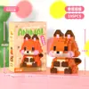 2025 Lele Nuevo Animal Dibujos Animados Muñeca Regalo de Premiación Bloques de Construcción Juguetes Educativos Hechos a Mano para Niños Venta al por Mayor