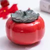 Pote de doces de cerâmica caixa de doces tudo vai bem pote de chá atacado tamanho pequeno selado simulação pote de doces de casamento caixa de doces
