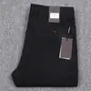 Pantalones casuales rectos de lana de alta gama para hombre, otoño e invierno, gruesos, de lujo ligero, pantalones de lana de negocios para hombre, pantalones de traje con caída