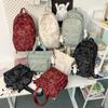 Mochila Escolar Casual Ins Japonesa Transfronteiriça Feminina Ensino Fundamental Ensino Médio Grande Capacidade Mochila de Alto Valor Mochila Casual Simples