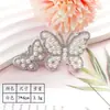 Nuevo Parche de Tela Tridimensional con Perlas y Pedrería con Diseño de Mariposa para Decoración DIY de Zapatos y Sombreros