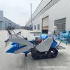 Modelo Pequeño de Cosechadora Doméstica 1100 Tipo Conductor Cosecha, Trilla y Empacado de Trigo Motor Changzhou Arroz