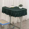 Funda para Escritorio de Estudiante de Primaria, Tela para Escritorio y Silla Escolar de Aula, Funda Individual Azul Real y Verde para Escritorio 40X60 Sin Falda