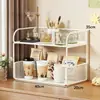 Porta-copos estilo japonês, organizador de mesa, prateleira de armazenamento em níveis para copos na mesa de jantar, um item essencial para organizar copos, prateleira de cozinha