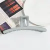Pinza Grande Brillante Coreana con Forma de Cruz de Alto Acabado, Elegante Pasador para Mujer, Pinza de Tiburón Versátil Mate para Salir