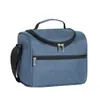 Bolsa Térmica Oxford Portátil Simple Engrosada con Papel de Aluminio Moda Gran Capacidad Venta Caliente Transfronteriza Bolsa de Almuerzo Bolsa Bento