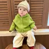 Nuevo Suéter de Punto con Capucha Estilo Coreano Lindo para Niños, Suéter Pulóver Elegante para Niños y Niñas, Abrigo de Primavera y Otoño