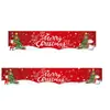 Banner de Natal Novo Transfronteiriço Feliz Natal Decoração de Cena de Festa de Natal Arranjo Bandeira Pendurada