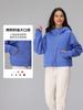 Nueva Chaqueta con Capucha y Cremallera de Terciopelo Ropa de Fitness para Mujer Corte Holgado Casual Yoga Deportes Uso Diario Top Versátil