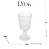 Conjunto 6 Taças de Água Palmeira 310ml - Lyor
