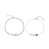 Pulseras de Pareja Nomeolvides para Hombres y Mujeres, Diseño de Nicho, Token de Amor, Pulsera de Moda Versátil, Regalo para Novia