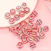 Directo de fábrica 12 mm cuentas de vidrio pintadas a mano alrededor de manchas de seda hechas a mano multicolor gotas de aceite de vidrio accesorios para joyería DIY