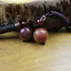 Madera de Azufaifo Golpeada por el Rayo Calabaza Pequeña Crespón Colgante Llavero Colgante Dios del Trueno Colgante de Cuenta Única Adorno Hecho a Mano